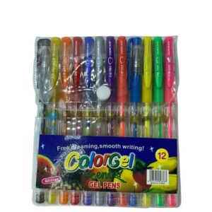 Caneta Gel Perfumadas ColorGel 12 cores