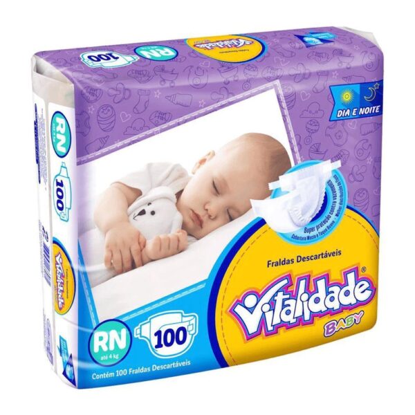 FRALDA INFANTIL VITALIDADE BABY - Imagem 3