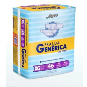 FRALDA GERIATRICA GENERICA ABSORV Xg Com 46 Unidade