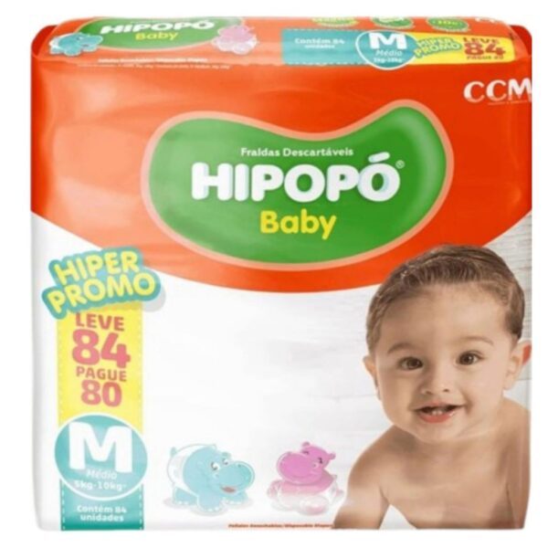 Fralda infantil - hipopó - Imagem 6