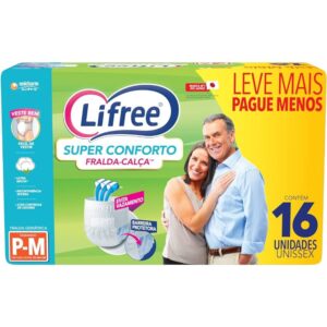 Fralda Geriátrica Tamanho P-M 16 Unidades Unissex