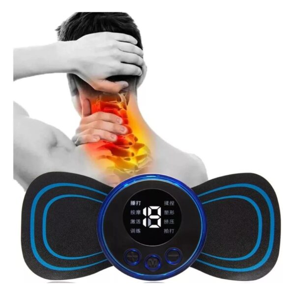 Mini Massageador Eletrico Massagem Relaxante Choque Portatil - Imagem 3
