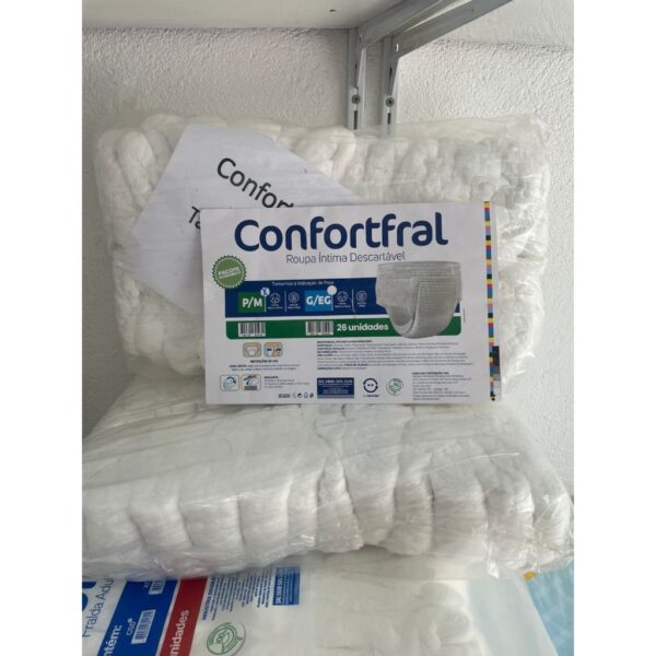 kit 2 pacote Fralda Descartavel Geriatrica Adulto Confort Master Pants Incontinência Severa G/EG 16 Unidades - Imagem 87